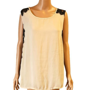 𝅺Lane Bryant Lacey open back tank top (code-P113)